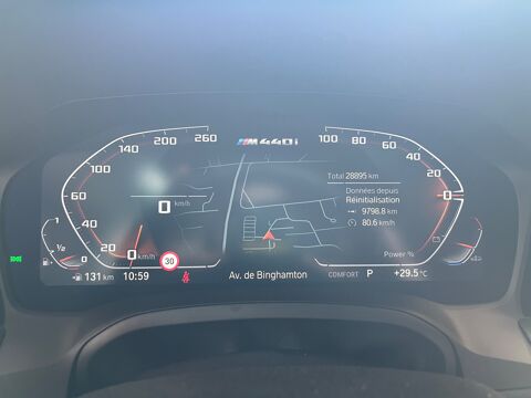 S&eacute;rie 4 M440i xDRIVE 374CH 3.0 G22 1ERE MAIN/ FRANCAISE/ BVA/ HK/ PA 2022 occasion 33260 La Teste-de-Buch