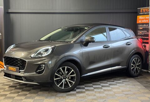 Ford Puma 1.0 ECOBOOST 125Ch HYBRID MHEV TITANIUM- APPLE CAR PLAY 2021 occasion Niort 79000