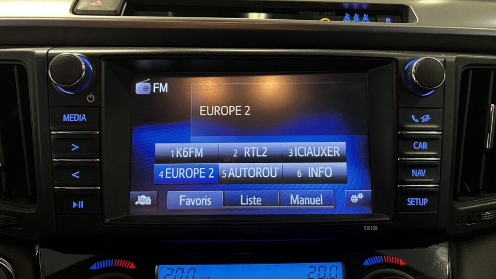 RAV 4 2.5 197H HYBRID FULL-HYBRID DESIGN 4X2 CVT BVA 2017 occasion 21850 Saint-Apollinaire