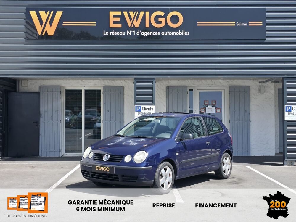 Polo 1.4 TDI 75 CONFORT / TOIT OUVRANT / CLIMATISATION / KIT DIST 2003 occasion 17100 Saintes