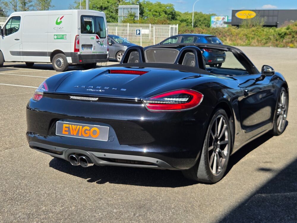 Boxster 2.7 265 BLACK EDITION PDK PSE ENTRETIEN PORSCHE 2015 occasion 68170 Rixheim
