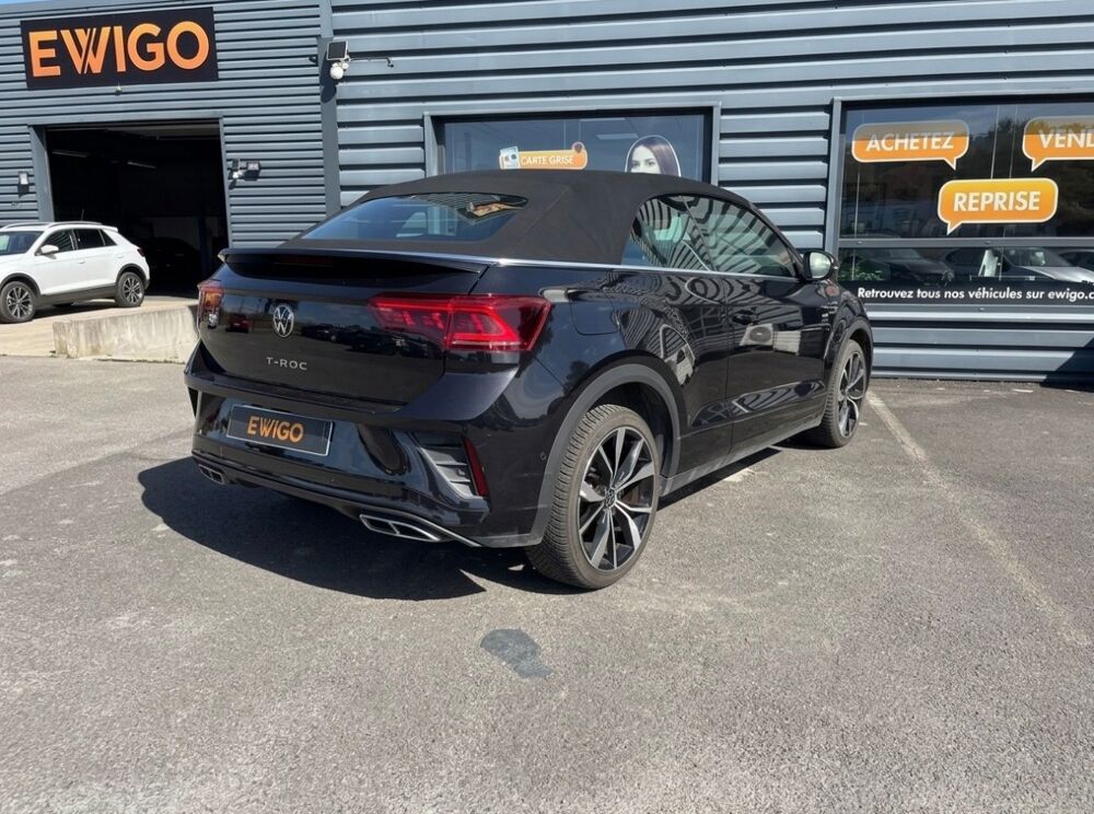 T-ROC CABRIOLET R-LINE 1.5 TSI 150 CH - Cam&eacute;ra de recul- Carplay- 2023 occasion 44220 Cou&euml;ron