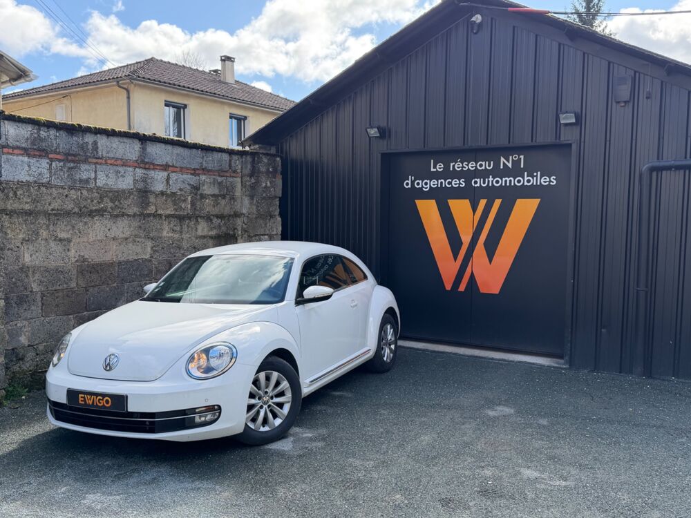 COCCINELLE II 1.6 TDI 105 Ch RADAR DE RECUL AVANT ET ARRIERE 2013 occasion 24750 Tr&eacute;lissac