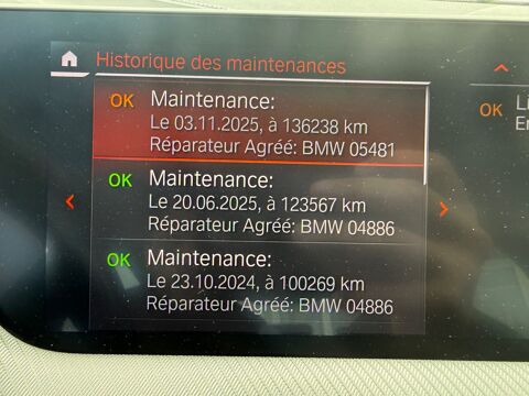 Serie 2 1.5 216 D 115CH BVA PACK M - CARPLAY - GPS - SI&Egrave;GES SPORT AL 2020 occasion 27000 &Eacute;vreux