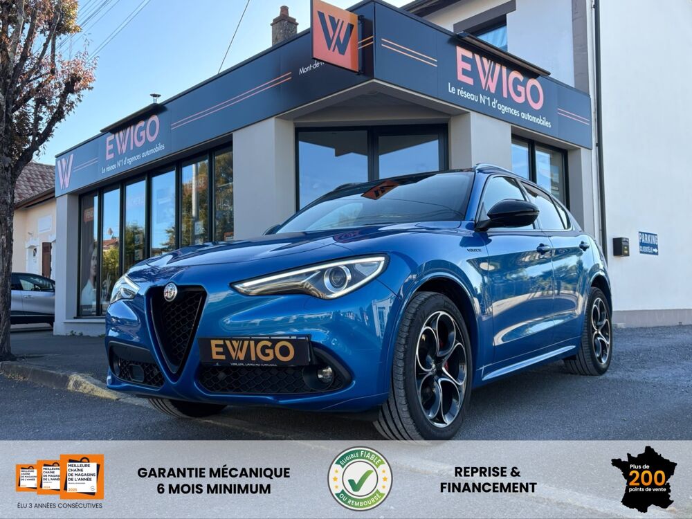 Stelvio 2.2 D 210 CH VELOCE Q4 BVA / SUIVI ALFA / CAMERA / TOIT OUVR 2021 occasion 40000 Mont-de-Marsan