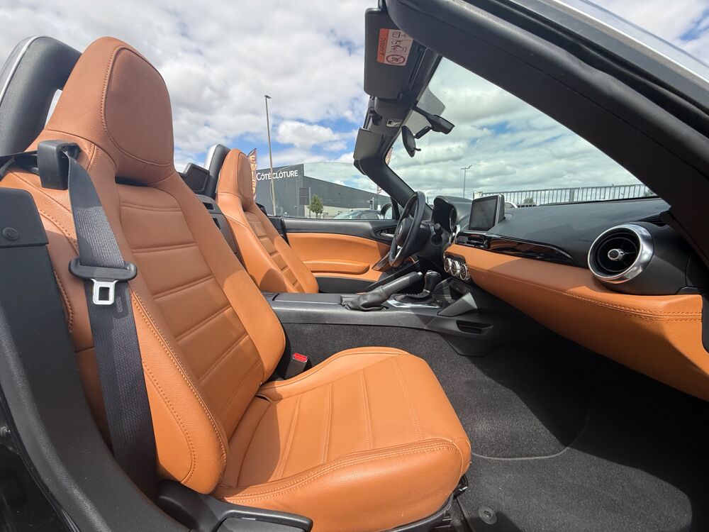 124 spider SPIDER 1.4 MULTIAIR 140CH LUSSO PLUS BVA - CAMERA DE RECUL - 2018 occasion 27000 &Eacute;vreux
