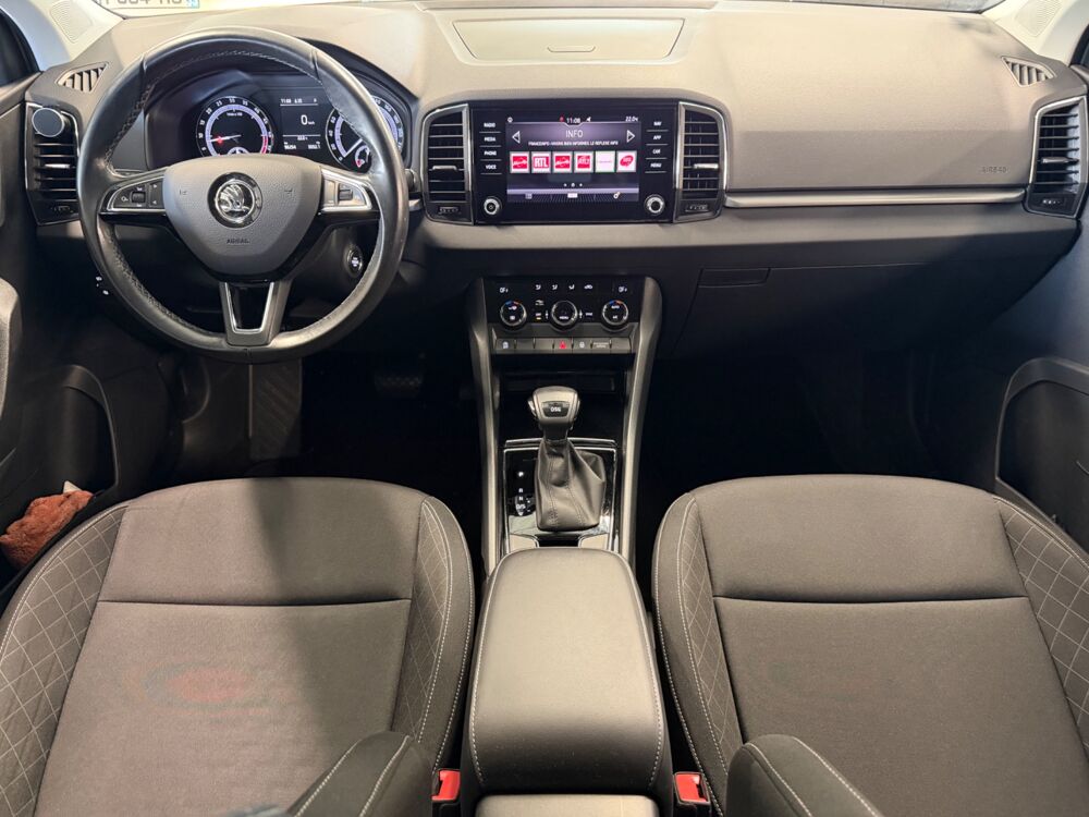 Karoq 1.6 TDI 116 Ch AMBITION - ATTELAGE ELECTRIQUE - 4X2 DSG7 2019 occasion 79000 Niort