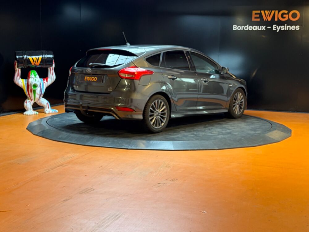 Focus 1.5 TDCI 120Ch ST-LINE BVA | CAM&Eacute;RA | RADARS AV/AR | CLIM AU 2018 occasion 33320 Eysines