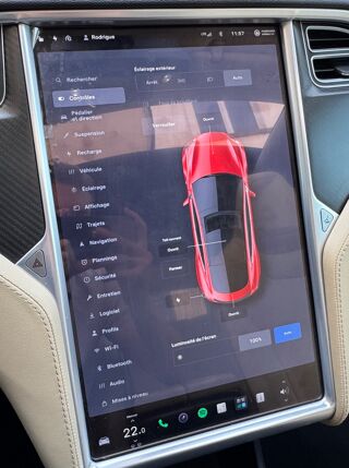 Model S P85+ ELECTRIC 475 85KWh PERFORMANCE 7P + RECHARGE GRATUITE A 2014 occasion 54000 Nancy