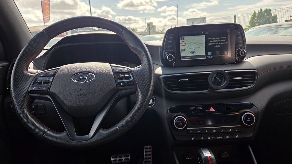 Tucson 1.6 CRDI 135ch HYBRID MHEV 48VOLT RLINE BVA - TOIT PANO - CA 2020 occasion 27000 &Eacute;vreux