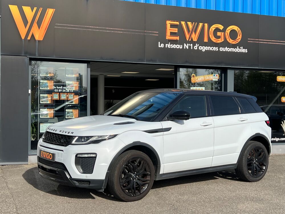 Range Rover Evoque 2.0 TD4 180 cv HSE DYNAMIQUE 4WD BVA - TURBO NEUF - TOIT PAN 2018 occasion 68170 Rixheim