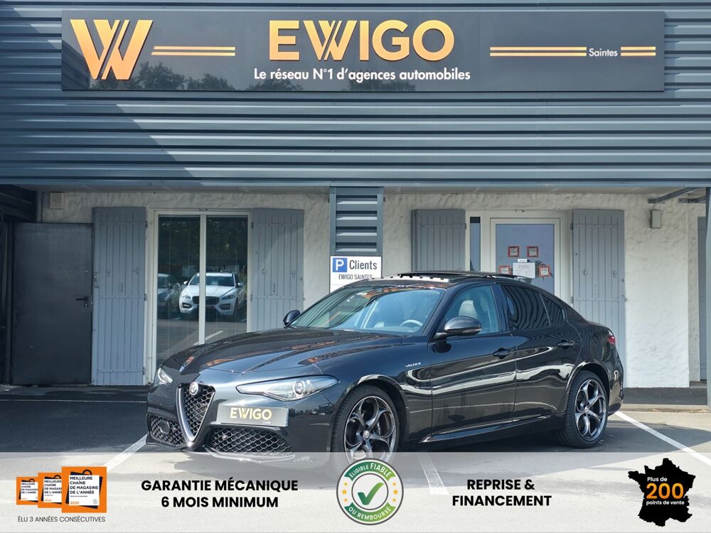 Giulia 2.2 JTDM 210ch VELOCE Q4 BVA / TOIT OUVRANT / ENTRETIEN EXCL 2017 occasion 17100 Saintes