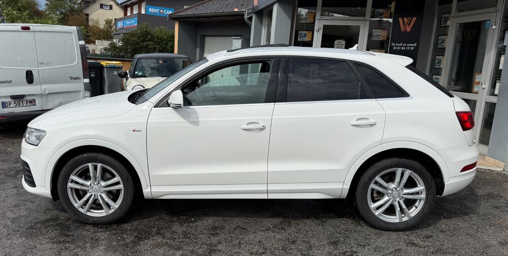 Q3 1.4 COD TFSI 150 CH S LINE S-TRONIC 2018 occasion 25000 Besan&ccedil;on
