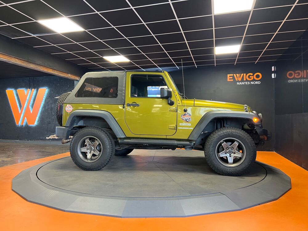 Wrangler 2.8 CRD 175 RUBICON AWD // HARD TOP DUR // PORTES SAHARA // 2007 occasion 44300 Nantes