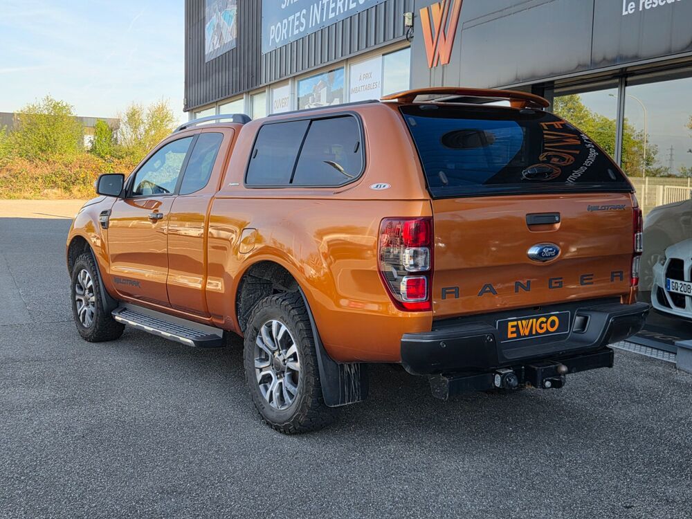 Ranger SUPER CABINE 3.2 TDCI 200 WILDTRAK 4X4 BVA HARDTOP 2018 occasion 68170 Rixheim