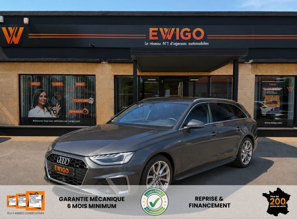 A4 35 TFSI 150 S TRONIC 7 S LINE - GRIS DAYTONA - 1ERE MAIN 2023 occasion 13700 Marignane