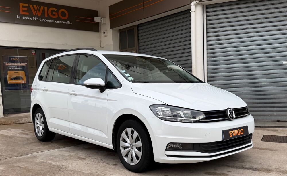 Touran 1.6 TDi 115 TREND LINE BUSINESS + ATTELAGE + RADAR AR + CLIM 2018 occasion 54000 Nancy