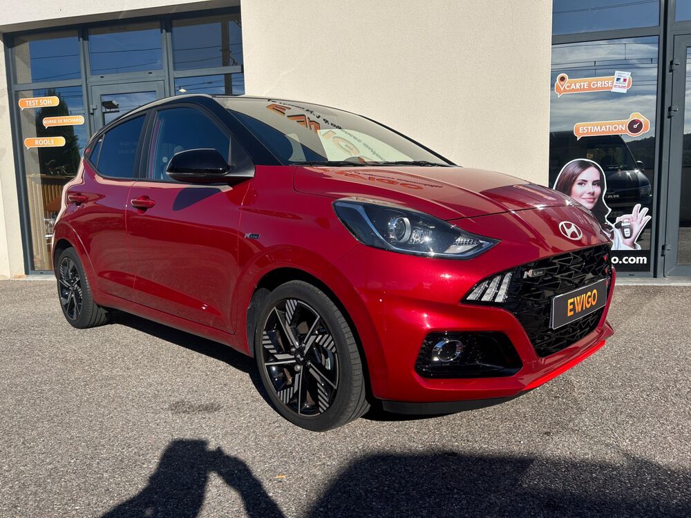 i10 1.2 MPI 85 GARANTIE Hyundai 2030 Entretien constructeur 2025 occasion 69420 Ampuis