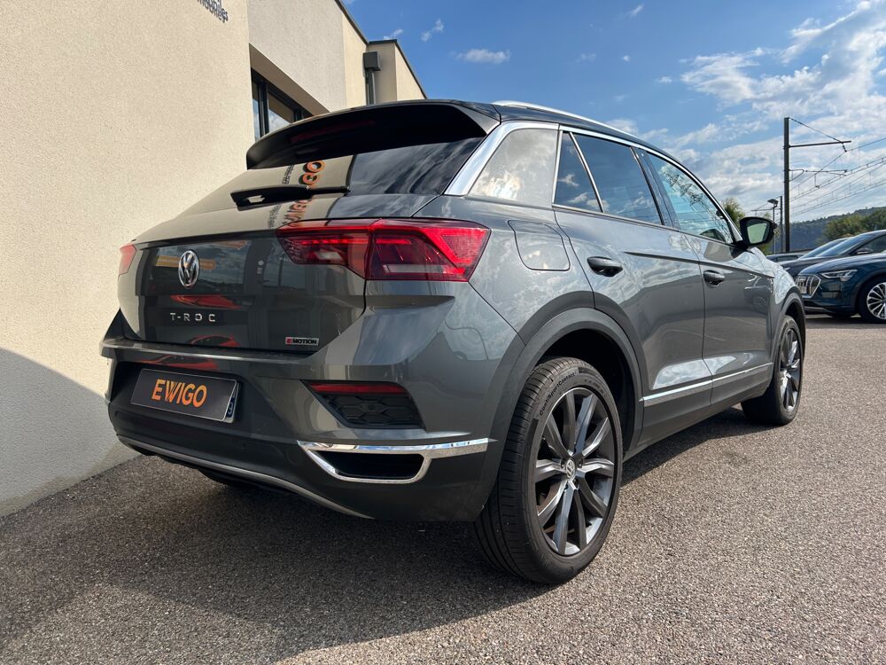 T-ROC 2.0 TDI 150ch CARAT EXCLUSIVE 4MOTION DSG BVA START-STOP 2018 occasion 69420 Ampuis