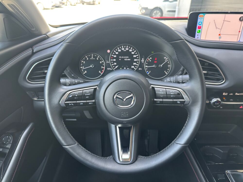CX-30 2 L E-SKYACTIV-X 185ch HYBRID APPLE CARPLAY SI&Eacute;GES AV CHAUFF 2024 occasion 38420 Le Versoud