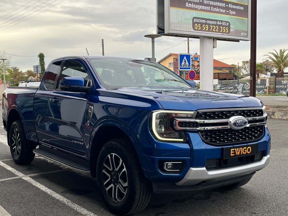 Ranger (IV) 2.0 ECOBLUE 205 ch - LIMITED 4WD BVA10 2023 occasion 64320 Idron