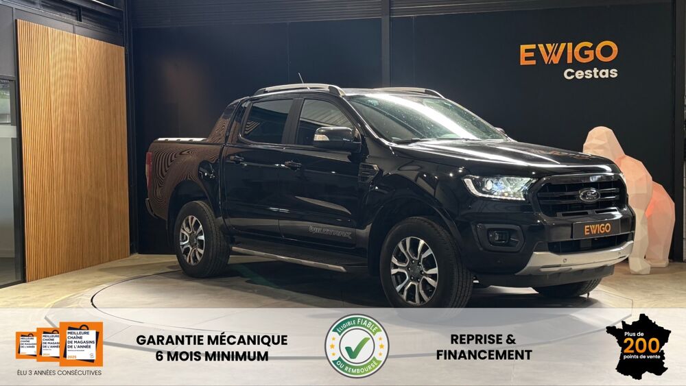 Ranger IV DOUBLE CABINE 2.0 ECOBLUE 215 Ch S&S WILDTRAK BVA10 - CAR 2023 occasion 33610 Cestas