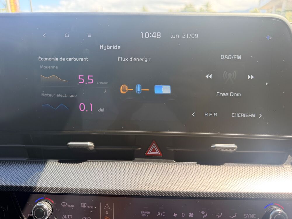 Sportage 1.6 T-GDi 210 CH 160 HEV HYBRID ACTIVE 4X2 BVA6 + CAMERA DE 2025 occasion 97410 Saint-Pierre