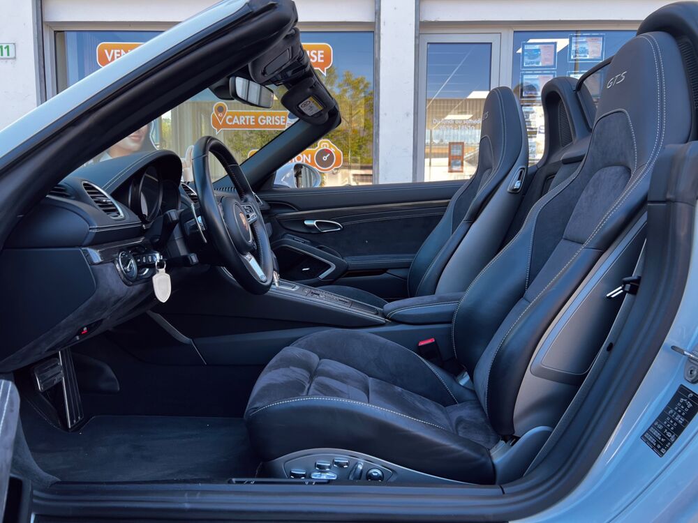 Boxster 2.5 365 GTS PDK BVA / 18 POSITIONS / PDLS / BOSE / ALCANTARA 2018 occasion 74600 Seynod