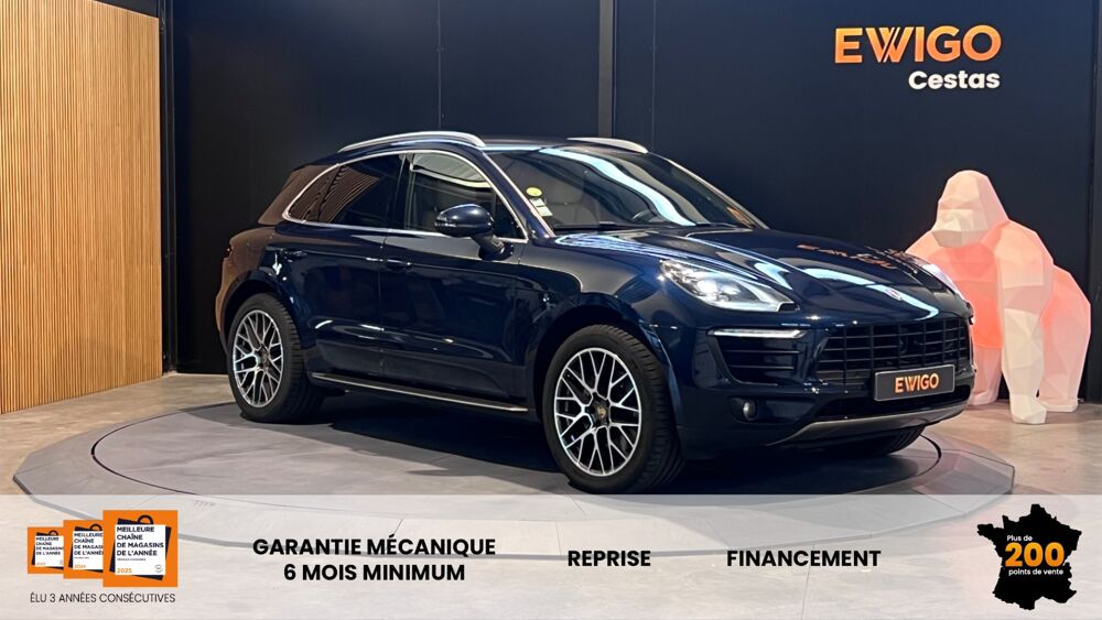 Macan 3.0 DIESEL 260 S PDK - PASM - PDLS - CARPLAY - SIEGES AV CHA 2016 occasion 33610 Cestas