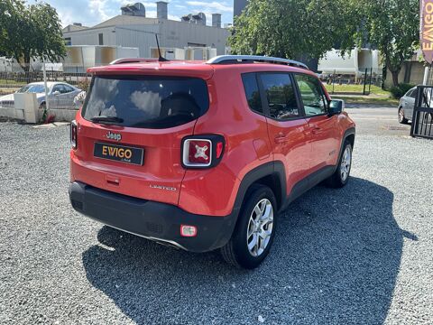 Renegade 1.6 MULTIJET 120CH LIMITED EDITION 2WD / ENTRETIENT COMPLET 2018 occasion 17000 La Rochelle