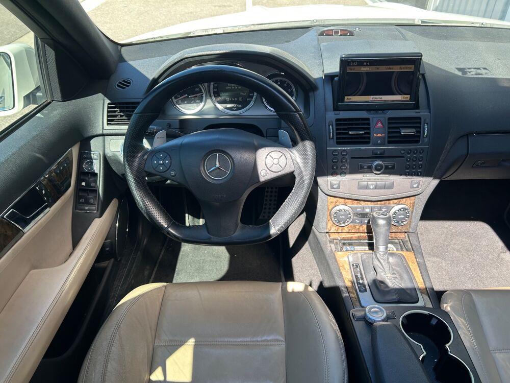 Classe C 6.2L 63 V8 455ch AMG / TOIT OUVRANT + HARMAN KARDON + SIEGE 2010 occasion 38420 Le Versoud