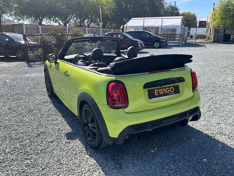 Cooper 1.5 135 COOPER CABRIOLET / Premi&egrave;re main / Pack JCW / Cam&eacute;ra 2022 occasion 17000 La Rochelle
