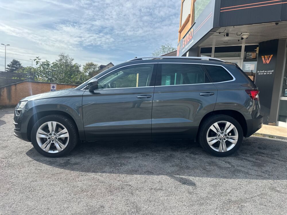 Karoq 2.0 TDI 150 SCR STYLE 4X4 DSG BVA 2019 occasion 25000 Besan&ccedil;on