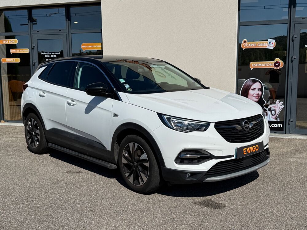 Grandland x 1.2 Turbo 130ch DESIGN LINE /ETHANOL OFFICIEL/COURROIE NEUVE 2019 occasion 69420 Ampuis