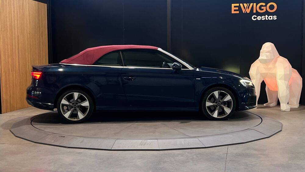 A3 CABRIOLET 2.0 TDI 184ch S-LINE QUATTRO S-TRONIC - B&O - LED 2017 occasion 33610 Cestas
