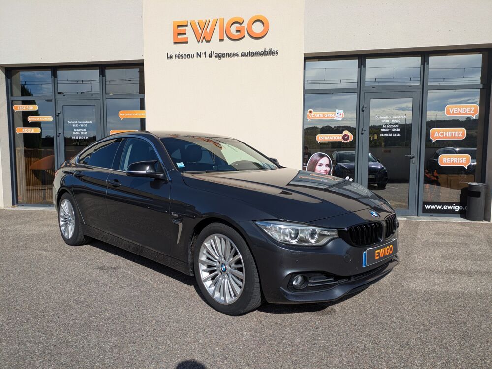 S&eacute;rie 4 GRAN-COUPE 2.0 420D 190ch MOTEUR 150000km LUXURY XDRIVE BVA 2016 occasion 69420 Ampuis