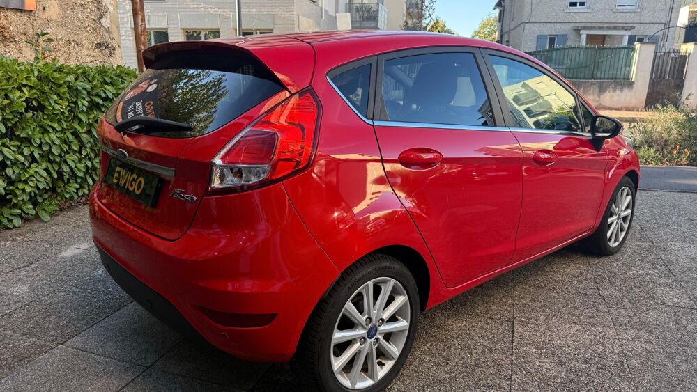 Fiesta 1.0 T ECOBOOST 100 TITANIUM - RADAR DE RECUL - FAIBLE KILOME 2015 occasion 69150 D&eacute;cines-Charpieu