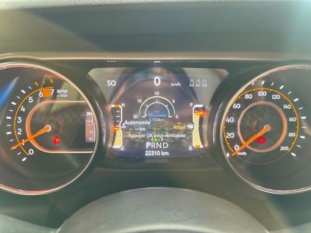 Wrangler 2.0 T 270 UNLIMITED SAHARA AWD BVA 2019 occasion 55430 Belleville-sur-Meuse
