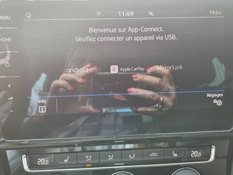 Golf 2.0 TDI 150 Cv CARAT EXCLUSIVE AVEC PACK R-LINE EXTERIEUR DS 2019 occasion 33210 Maz&egrave;res