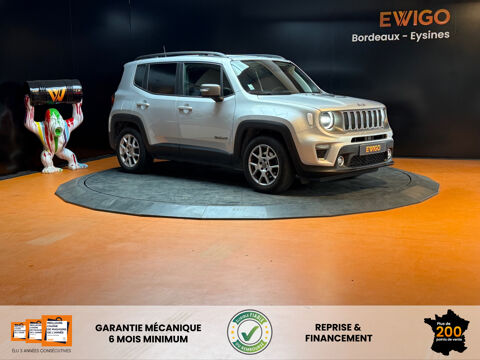 Jeep Renegade 1.3 T 150 LIMITED 2WD BVA // ATTELAGE // CAM&Eacute;RA DE RECUL // 2021 occasion Eysines 33320