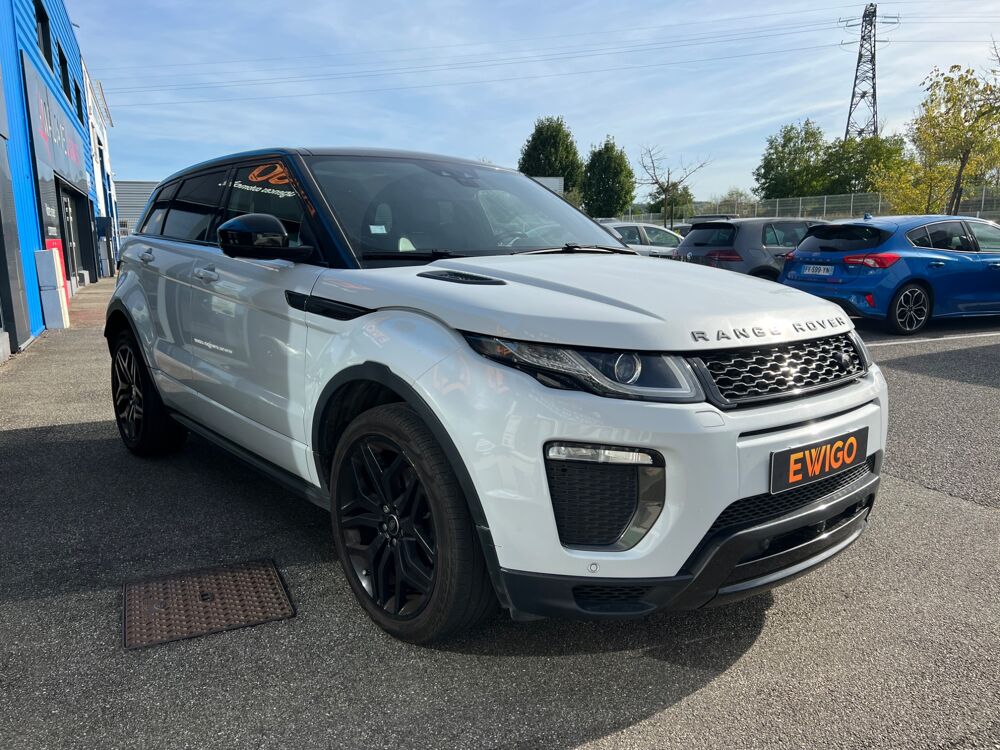 Range Rover Evoque 2.0 TD4 180 cv HSE DYNAMIQUE 4WD BVA - TURBO NEUF - TOIT PAN 2018 occasion 68170 Rixheim