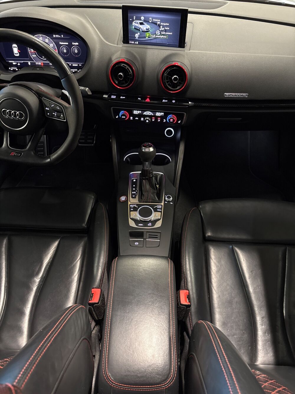 RS3 SPORTBACK 2.5 TFSI 400CH QUATTRO S-TRONIC BVA 2019 occasion 69400 Arnas