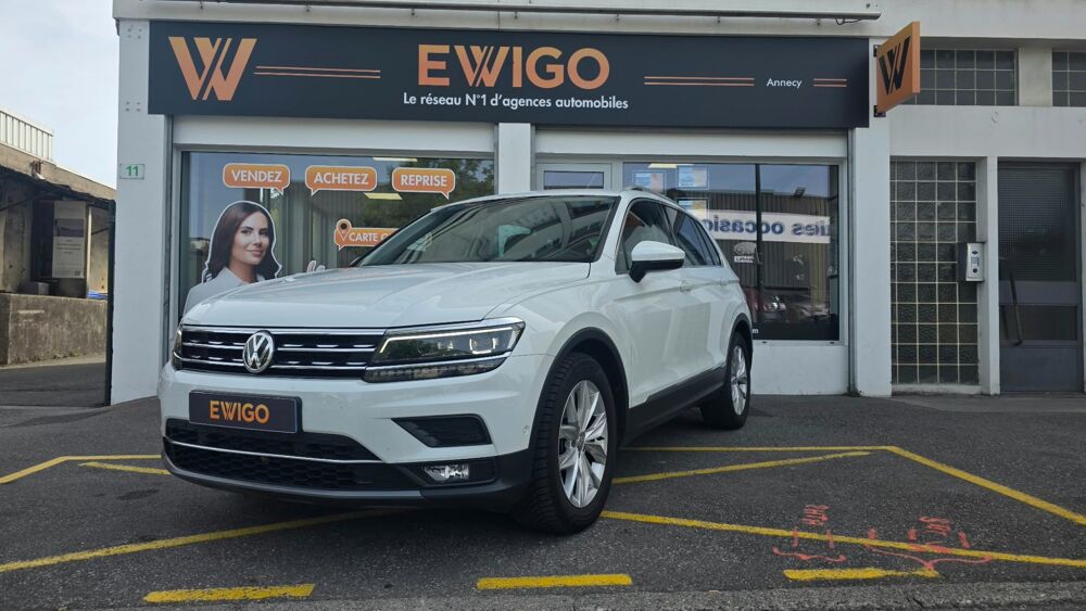 Tiguan 2.0 TDI 150 CARAT DSG BVA/TOIT OUVRANT/CARPLAY 2018 occasion 74600 Seynod