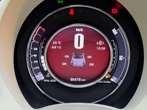 500 CABRIOLET 1.2 FINITION LOUNGE - RADAR DE RECUL - CLIMATISATI 2017 occasion 33320 Eysines