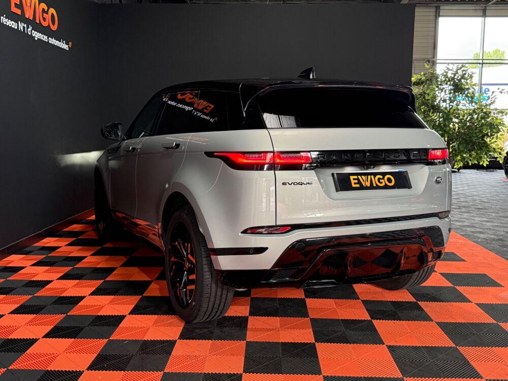 Range Rover Evoque 2.0 P200 FLEXFUEL BIOETHANOL 200 HYBRID MHEV 4WD BVA / MERID 2022 occasion 29000 Quimper