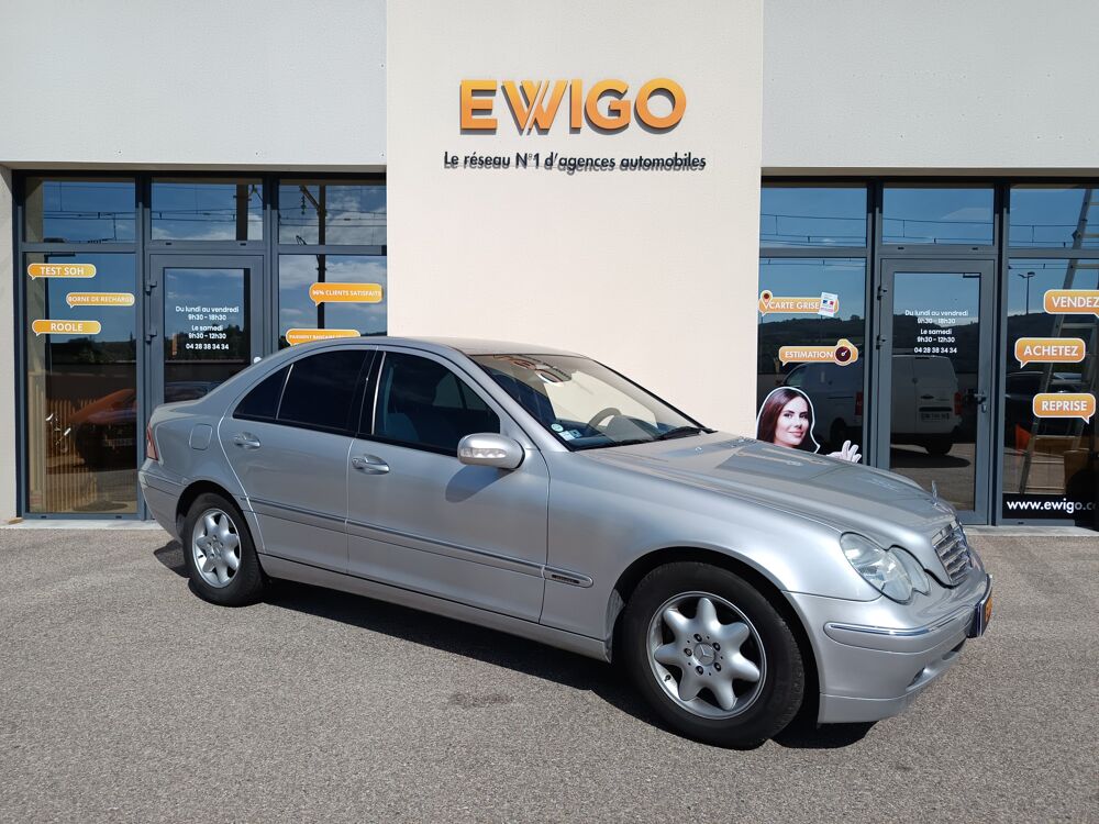 Classe C 1.8 180 KOMPRESSOR 140ch ELEGANCE / Entretiens 2003 a 2026/ 2002 occasion 69420 Ampuis