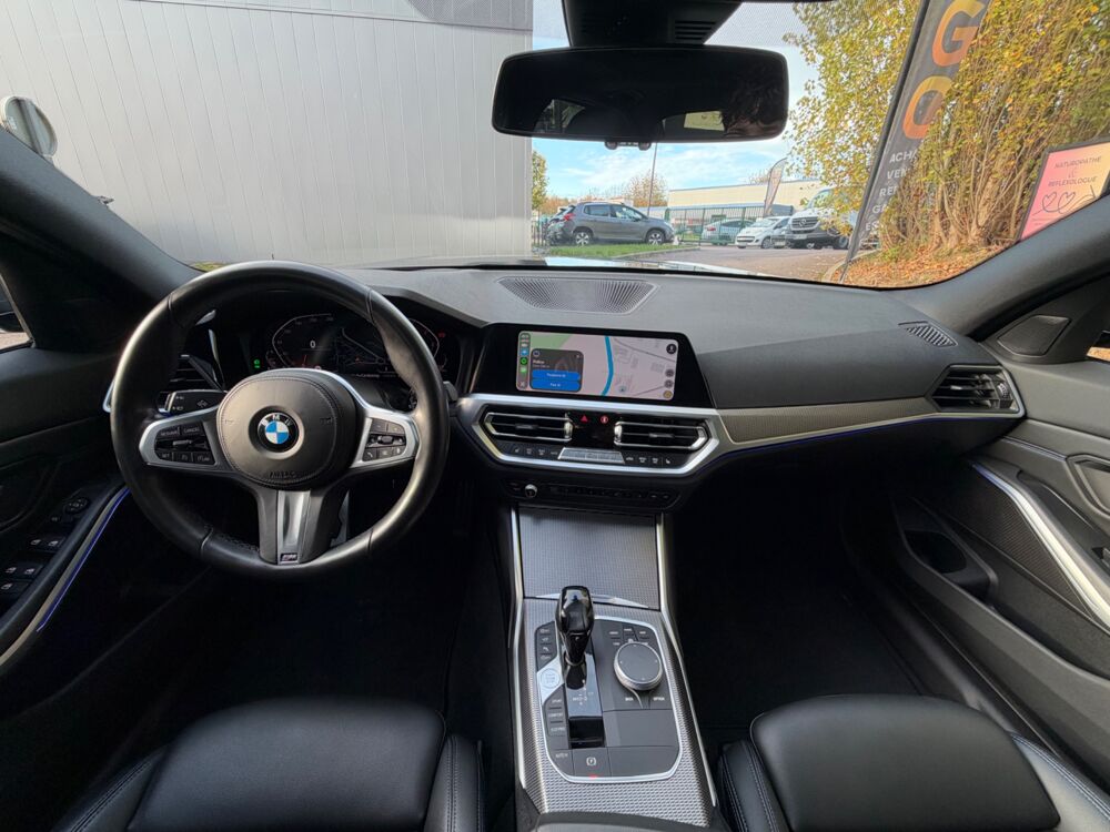 S&eacute;rie 3 2.0 320 D 190Ch MHEV HYBRID 48VOLT M-SPORT BVA - TOIT OUVRAN 2020 occasion 76150 Saint-Jean-du-Cardonnay