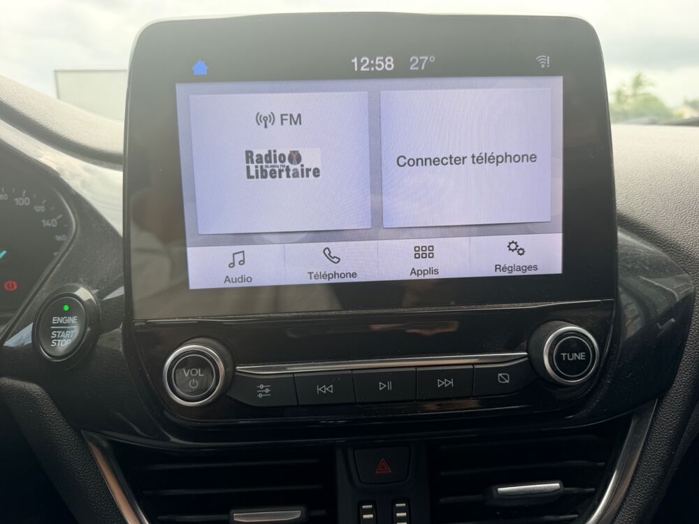 Fiesta 1.0 ECOBOOST 140 CH ST-LINE + RADAR AR + CARPLAY 2019 occasion 97410 Saint-Pierre