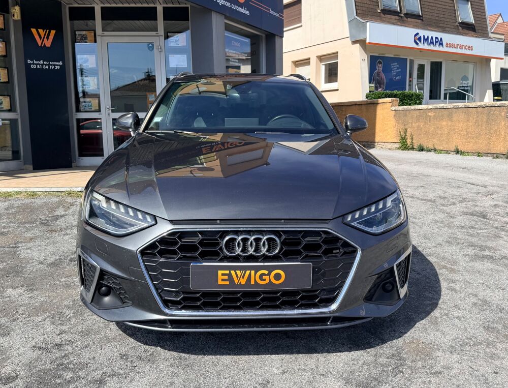 A4 AVANT 2.0 40 TDI 204ch HYBRID MHEV S-LINE QUATTRO S-TRONIC B 2021 occasion 25000 Besan&ccedil;on