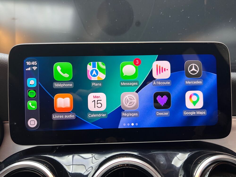Classe C 2.0 220D AVANTGARDE LINE BVA - SI&Egrave;GE CHAUFFANT - CARPLAY -RA 2021 occasion 33320 Eysines
